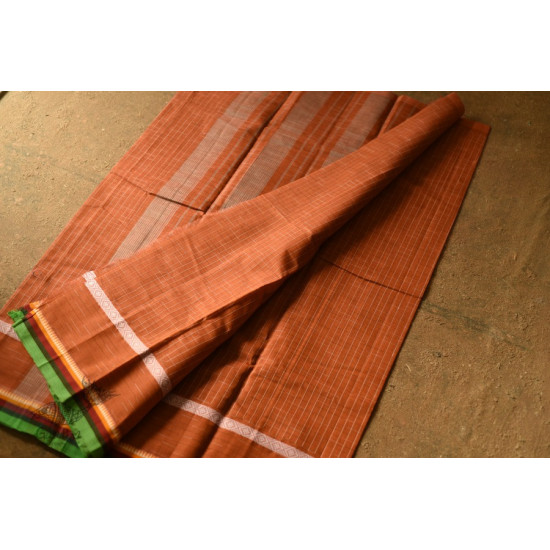 shop Narayanpet Handloom Cotton - Checks Saree