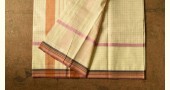 shop handloom narayanpet cotton saree - Light Yellow
