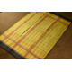 shop Narayanpet Handwoven Yellow Saree With Green Border