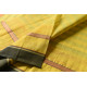 shop Narayanpet Handwoven Yellow Saree With Green Border