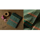 shop Narayanpet Handloom Cotton Bottle Green Checks Saree