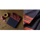 shop Narayanpet Handwoven Navy Blue Checks Saree