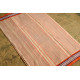 shop Handwoven Narayanpet Cotton Checks Saree with Orange Border