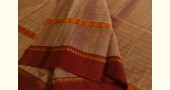 shop pure cotton narayanpet cotton checks saree  in Beige Color
