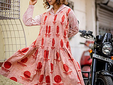 Bindi . बिंदी |Bawra: Pleated Summer Holiday Dress