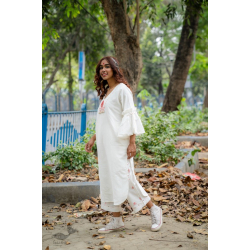 Shvet | Mull Cotton Designer Tunic & Pant Set