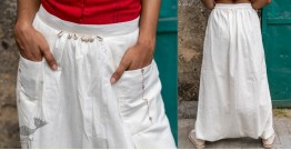 Shvet | Mull Cotton Designer Dhoti / Skirt