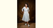 shop Mull Cotton Designer Midi Dress