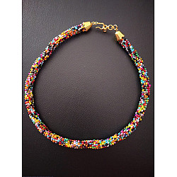 Handmade Bead Jewelry | Necklace - Multi Colour