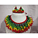 Handmade Bead jewelry ~ Designer  Necklace and earring set