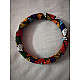 Handmade Bead jewelry ~ Pair of Bangles Black