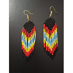 Handmade Bead Jewelry | Earring- Multi Colour