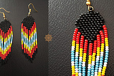 Handmade Bead Jewelry | Earring- Multi Colour