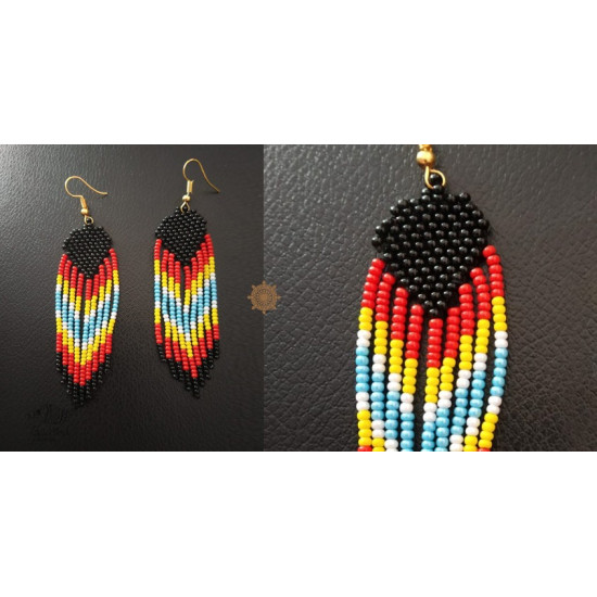 Handmade Bead jewelry ~ Earring - Multi Colour