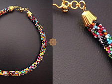 Handmade Bead Jewelry | Necklace - Multi Colour