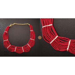 Handmade Bead Jewelry | Necklace - Red