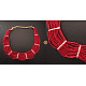 Handmade Bead jewelry ~ Red Necklace 