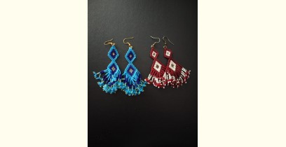 Handmade Bead Jewelry | Designer Earring (Two Colour Options)