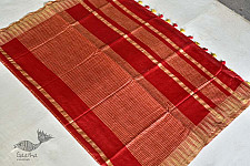 गोपी चंदन ❂ Mulberry Silk Saree with Temple Border ❂ A