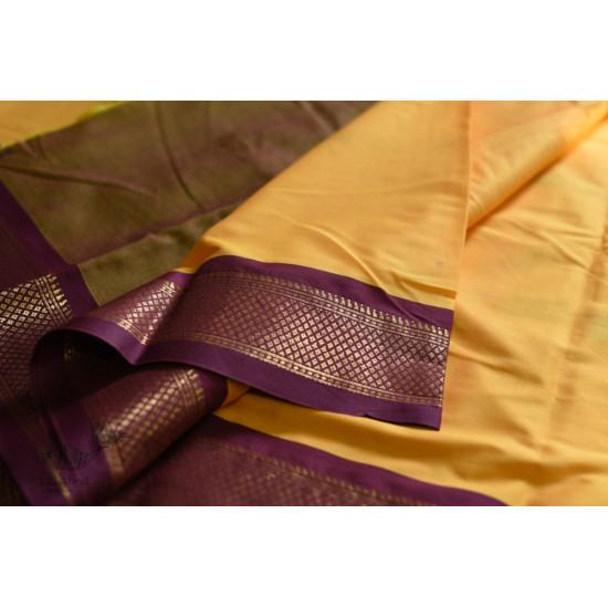 shop Cotton Silk - Woven Paithani Zari Border Saree