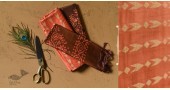 shop Handloom Mulberry Silk Dress Material - Top & Cherry pink Bottom, Dupatta