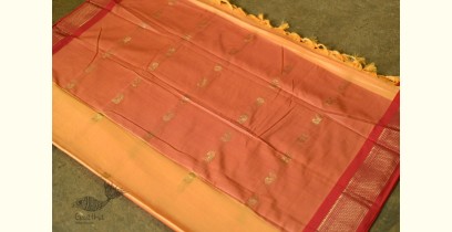 Gilded | Cotton Silk Saree With Paithani Border - Yellow 