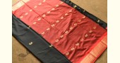 shop Cotton Silk - Woven Paithani Zari Border Saree - Red & Black