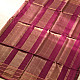 buy Handwoven Maheshwari Checks Saree ~ Purple