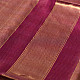 buy Handwoven Maheshwari Checks Saree ~ Purple