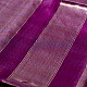 buy Handwoven Maheshwari Checks Saree ~ Purple