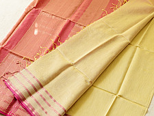 Pavitra . पवित्रा | Handwoven Maheshwari Silk Saree