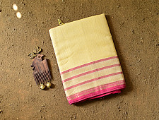 Pavitra . पवित्रा | Handwoven Maheshwari Silk Saree