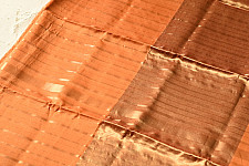 Pavitra . पवित्रा | Handwoven Maheshwari Silk Saree With Zari Pallu & Stripes