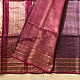 buy Handwoven Maheshwari Zari Checks Silk Saree