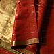 buy Maheshwari Silk Stripe Saree With Zari Border