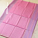 buy Handloom Maheshwari Silk Saree With Zari Stripe - Pink & Purple