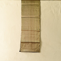 Rekha | Maheshwari Handloom Dress Material (Top & Dupatta) - Golden & Silver