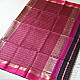 buy Handloom Maheshwari Silk Black Zari Checks Saree