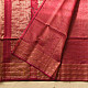 buy Handwoven Maheshwari Silk Magenta Saree