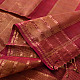 buy Handwoven Maheshwari Silk Magenta Saree