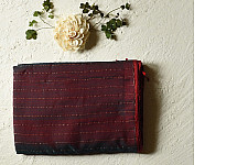 Iris ~ Maheshwari Handloom | Reversible Pure Cotton Saree - Dhoop Chhaon 