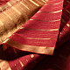 buy Handwoven Maheshwari Stripe Silk & Zari Saree