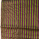 shop Maheshwari - Zari Stripes Dress Material (Top & Dupatta) - Purple & Green