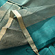 buy Handloom Maheshwari Silk & Zari Saree ~ Teal