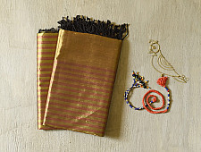 Rekha | Handloom Maheshwari Cotton+Silk Dress Material (Top & Dupatta) 