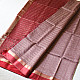 buy Handloom Maheshwari Silk Saree With Golden Zari Checks