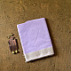 buy Handloom Silver Zari Border Maheshwari Silk Saree ~ Purple