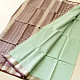buy Zari Border Maheshwari Silk Pistachio Green Handloom Saree