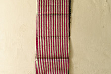 Rekha | Maheshwari Silk Dress Material (Top & Dupatta) - Rani Pink & Silver