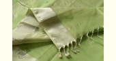 buy Handwoven Maheshwari Saree With All Over Butta - Light Green